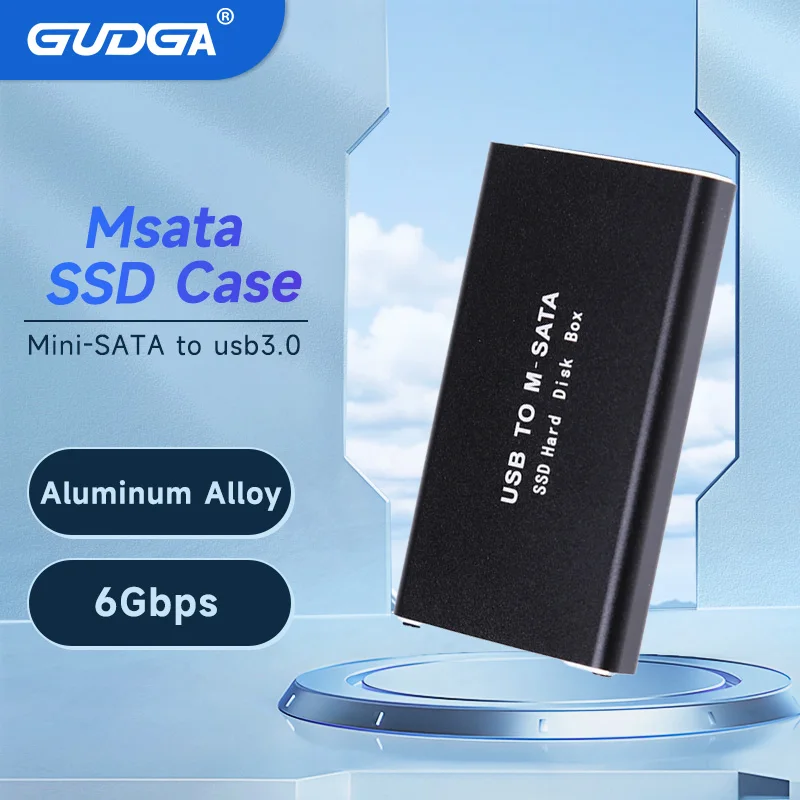 Msata A Usb 3.0 Ssd Contenitore Esterno Per Disco Rigido Hd Scatola Per Custodia Adattatore Per Kingspec Kingdian Msata Ssd 30*50Mm