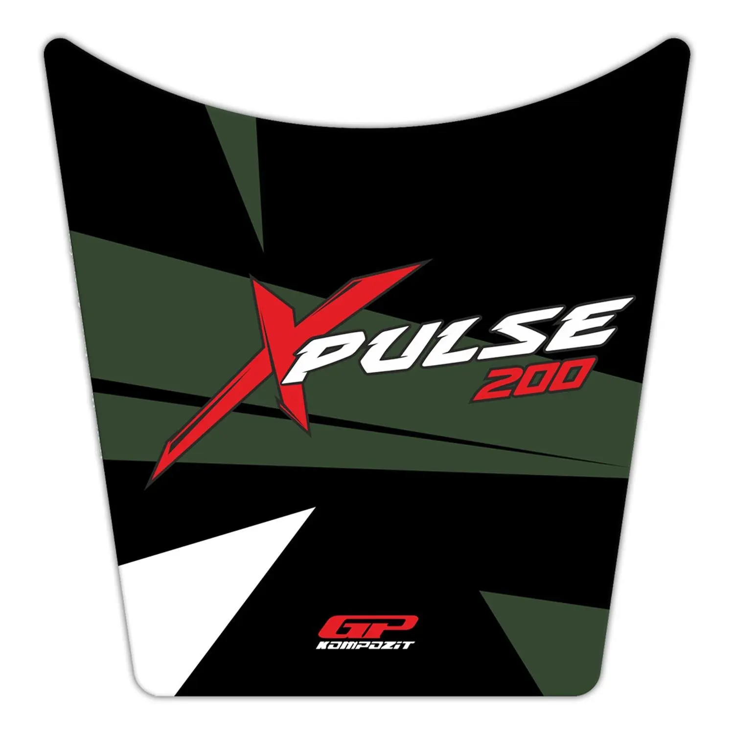 

GP Composite For X-Pulse 200 2020-2022 Compatible Tank Pad Green