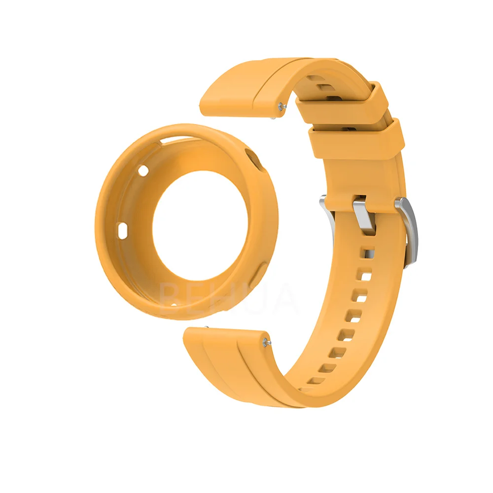 Soft Silicone Wristband with Protector Case