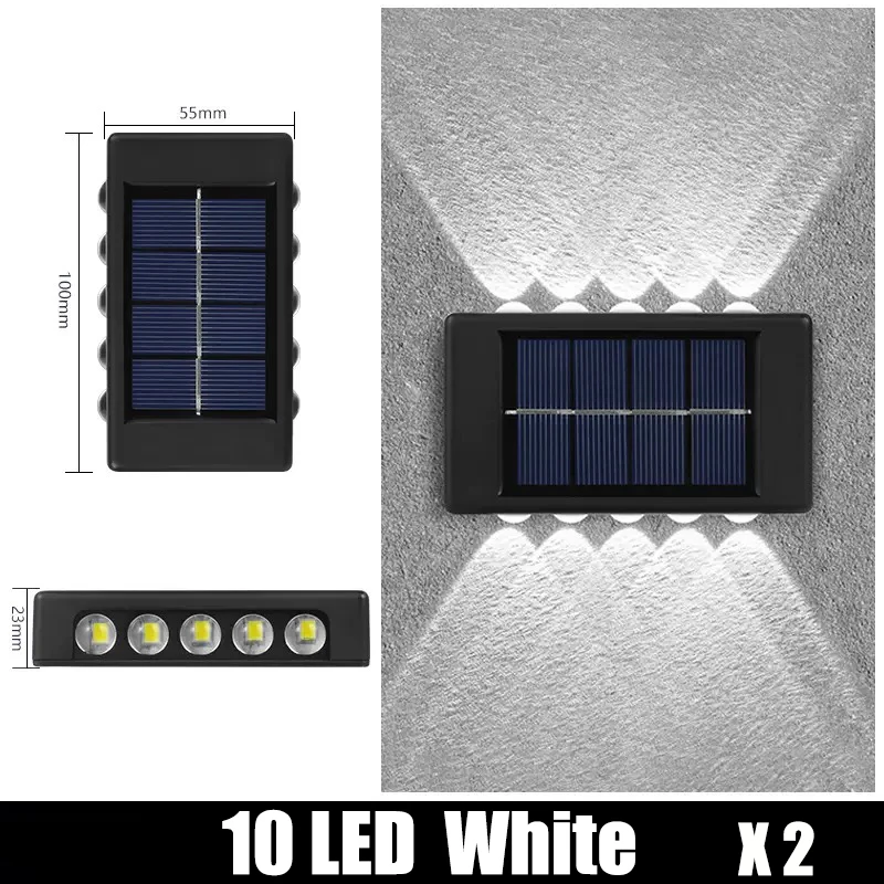10 LED White-2PC