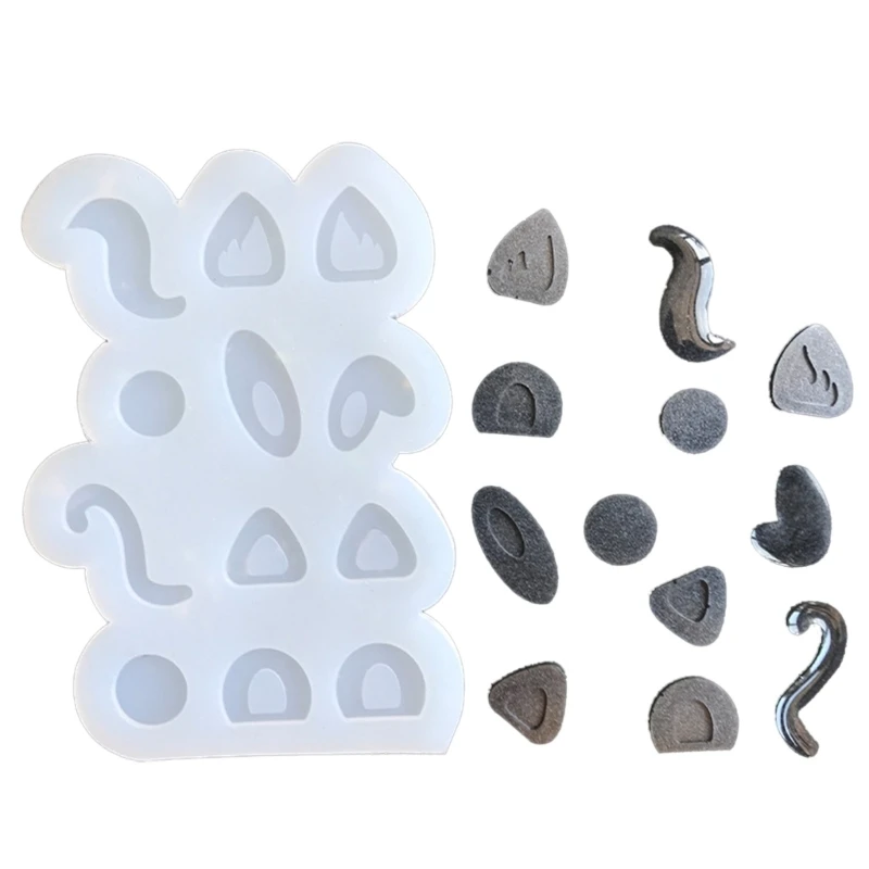

Keychain Silicone Mold Resin Casting Hollow Shaking Cup Pendant Mould