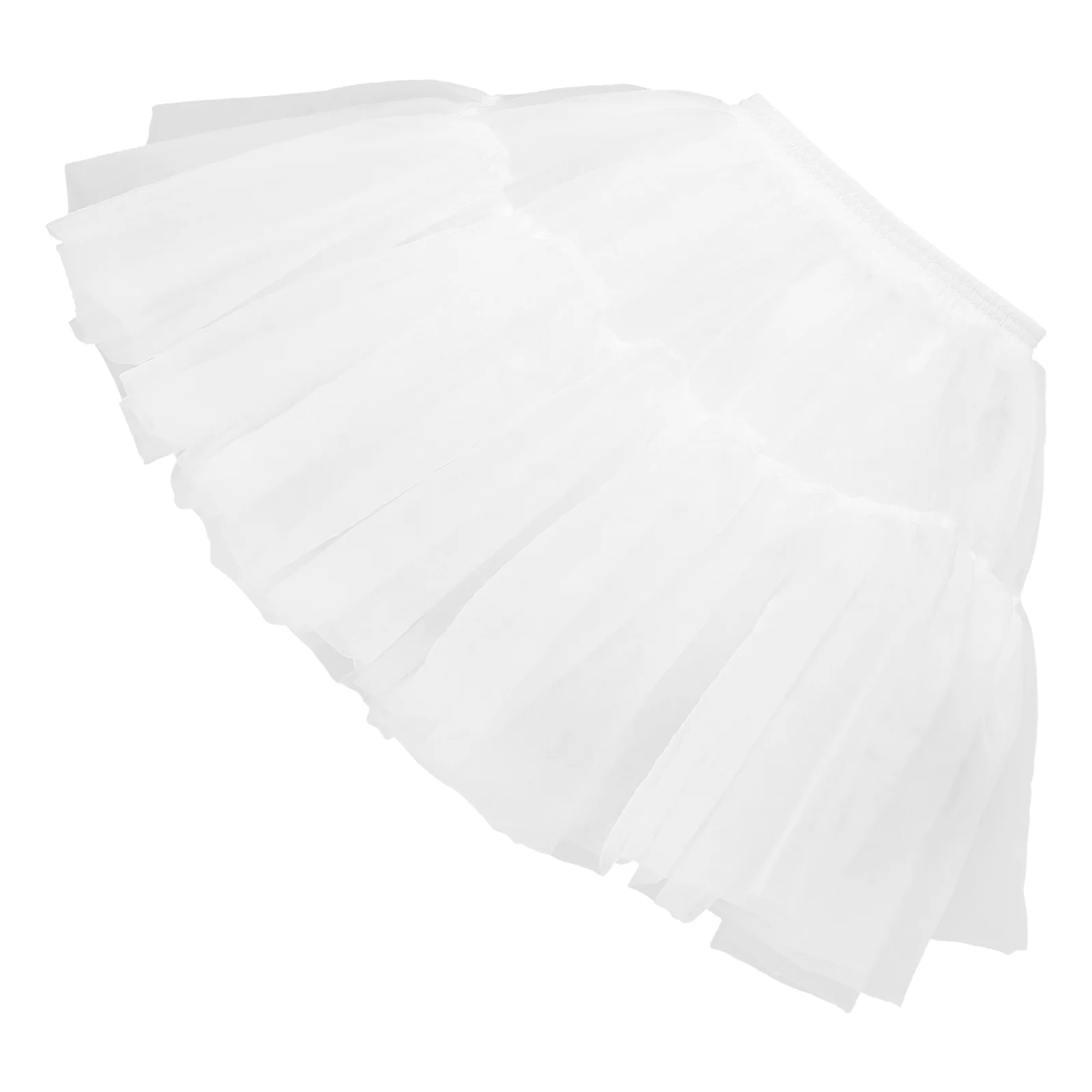 Cosplay Dress Crinoline Short Petticoat Ring Ballet Costume White Tutu Skirt Daily Outfit Accessory