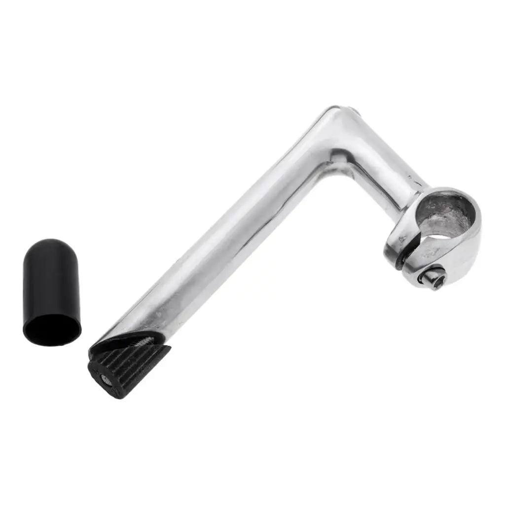 TIGE DE GUIDON de vélo pliante construction acier et fer en noir (22 2