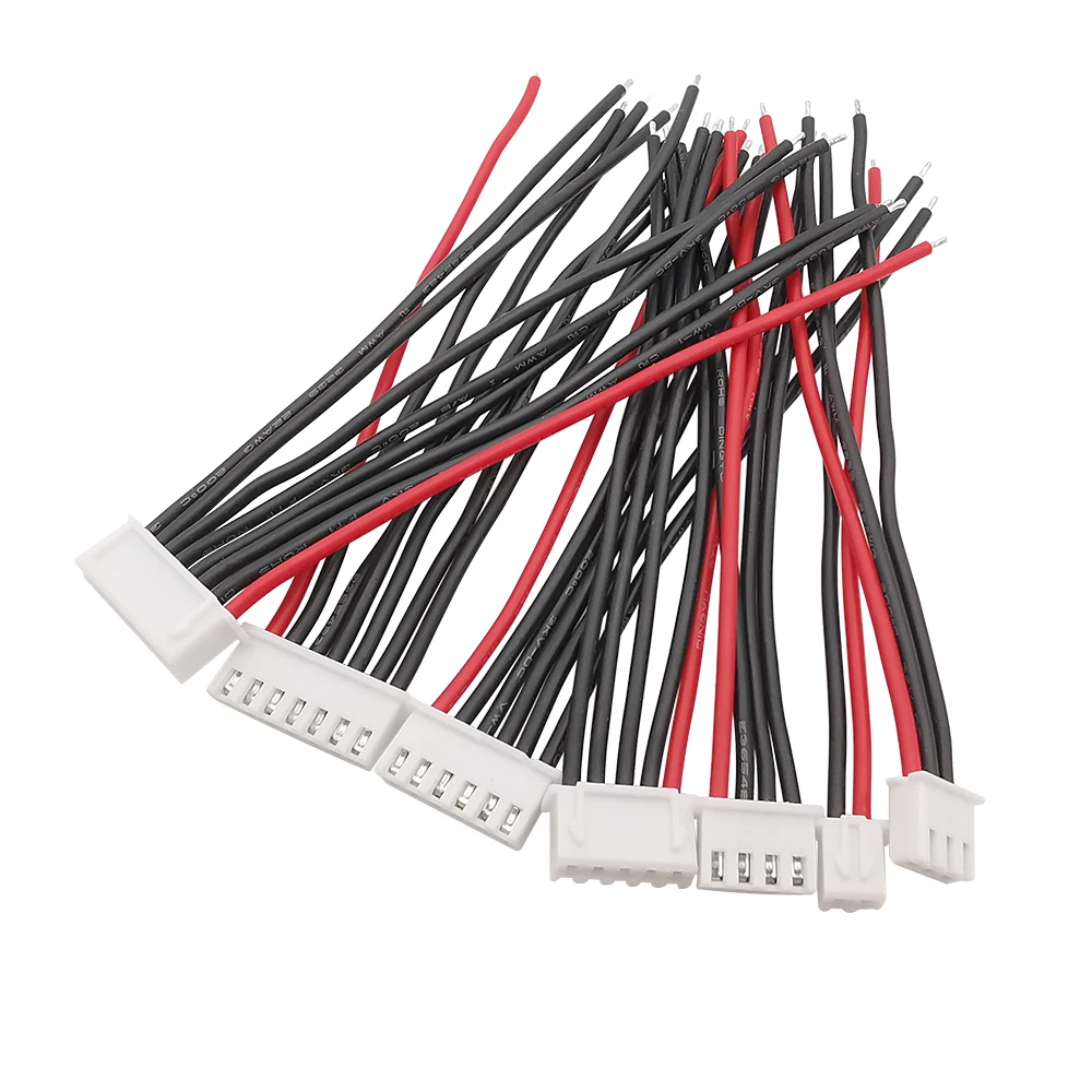 3 Cavi Prolunga Bilanciatore JST-XH Per Batteria Lipo 4S 14.8V - 30cm, 24AWG, Oro, Mr. Modellismo - 4