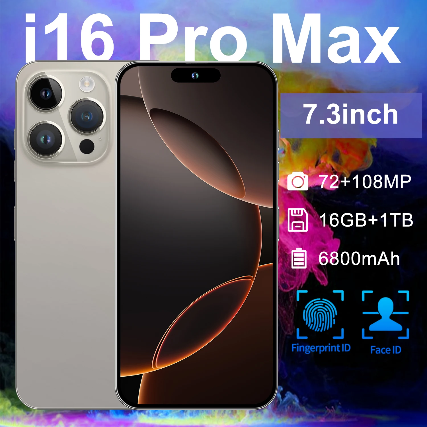 Experience the original i16 phone 16 Pro Max 5G-New 2024 arrival
