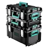Large Hard Case Tools Organizer Box Multifunctional Waterproof Suitcase Portable Stackable Tool Storage Boxes Transport Case 6