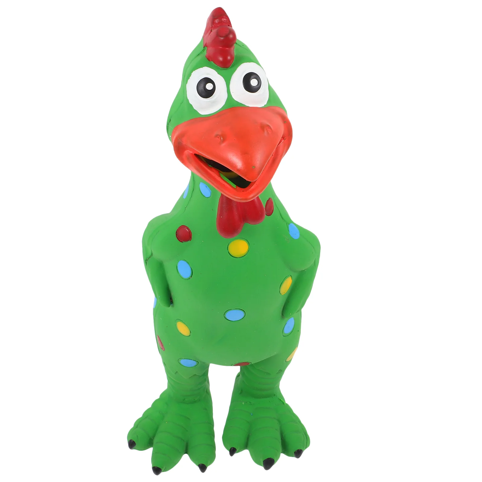 

Squeaky Latex Chicken Dog Toy Interactive Dog Chewing Toy Bite Resistance Squeaky Toy