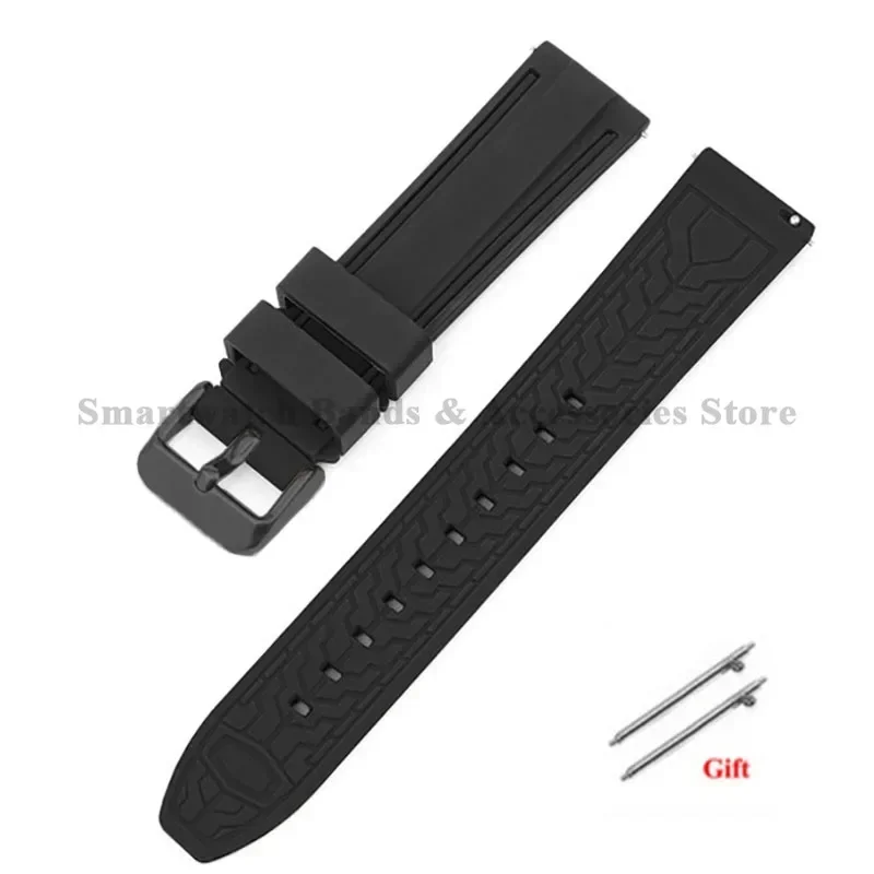 Silicone Quick Release Universal Watch Strap - Men's & Women's Replacement Wristband