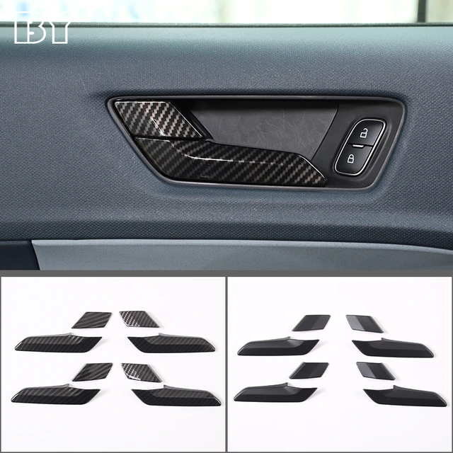 8pcs Interior Door Handle Cover Trim Decorative Strip For Ford Maverick 2022 -2023 ABS Matte Black/Carbon Fiber Accessories - AliExpress