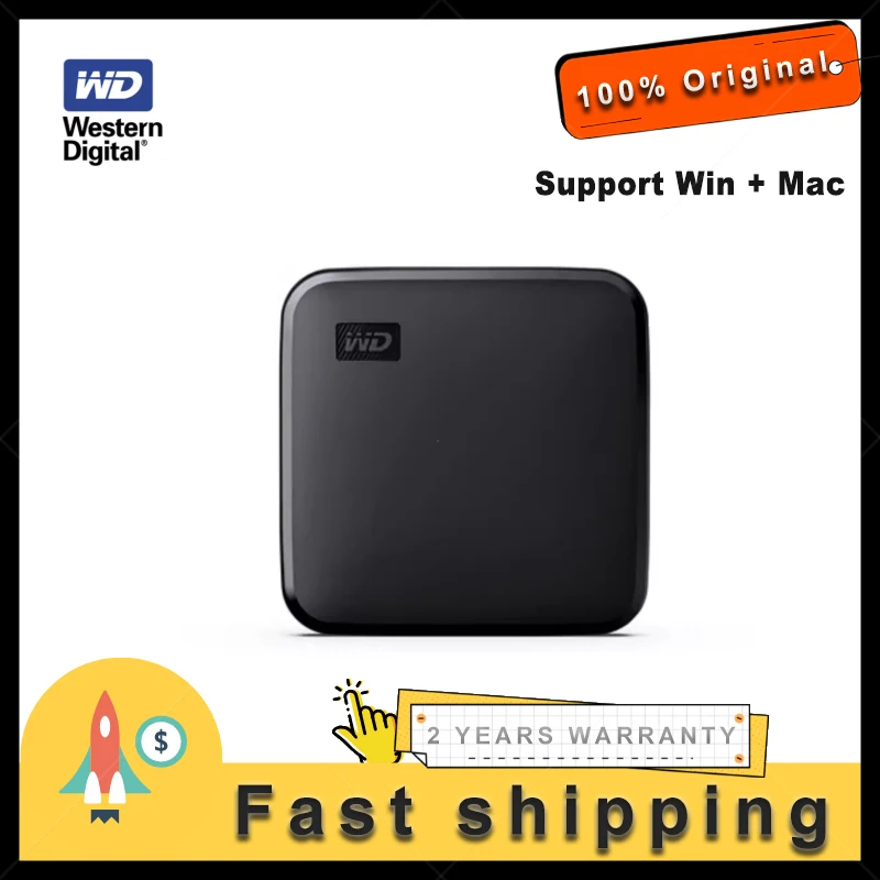 Western Digital WD Elements SE Portable SSD Solid State Drive 1TB