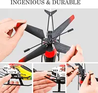 4DRC M5 Remote Control RC Helicopter with Gyro Altitude Hold Drone 3.5 Channel Aircraft Indoor Flying Kid Toy Gift for Boys Girl 2