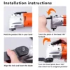 Oscillating Tool Multi Function Plunge Saw Blades Renovator Trimmer Scraper Blade Cut Disc For WOBERICH 6