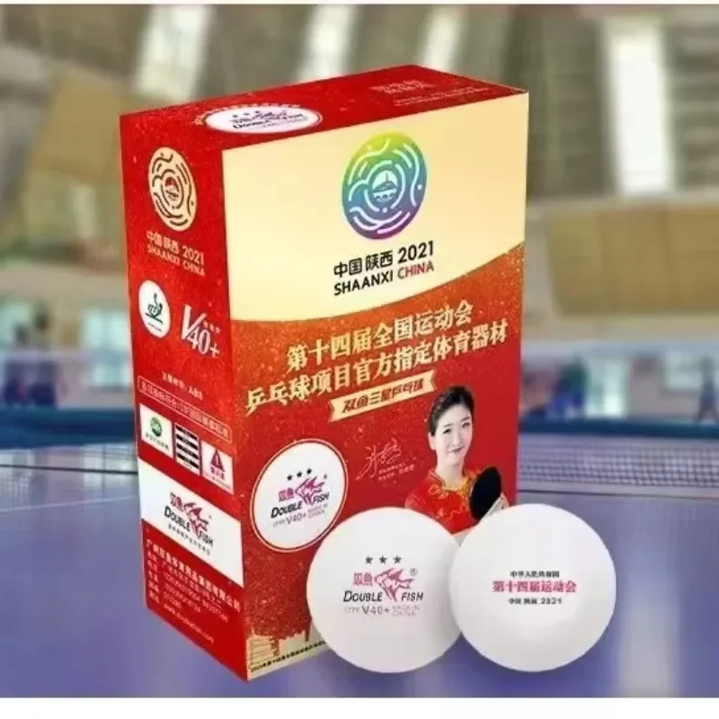 Double Fish WTT 3 Star Table Tennis Ball WTT Official Ball Original Double Fish 3-Star Ping Pong Balls table tennis balls