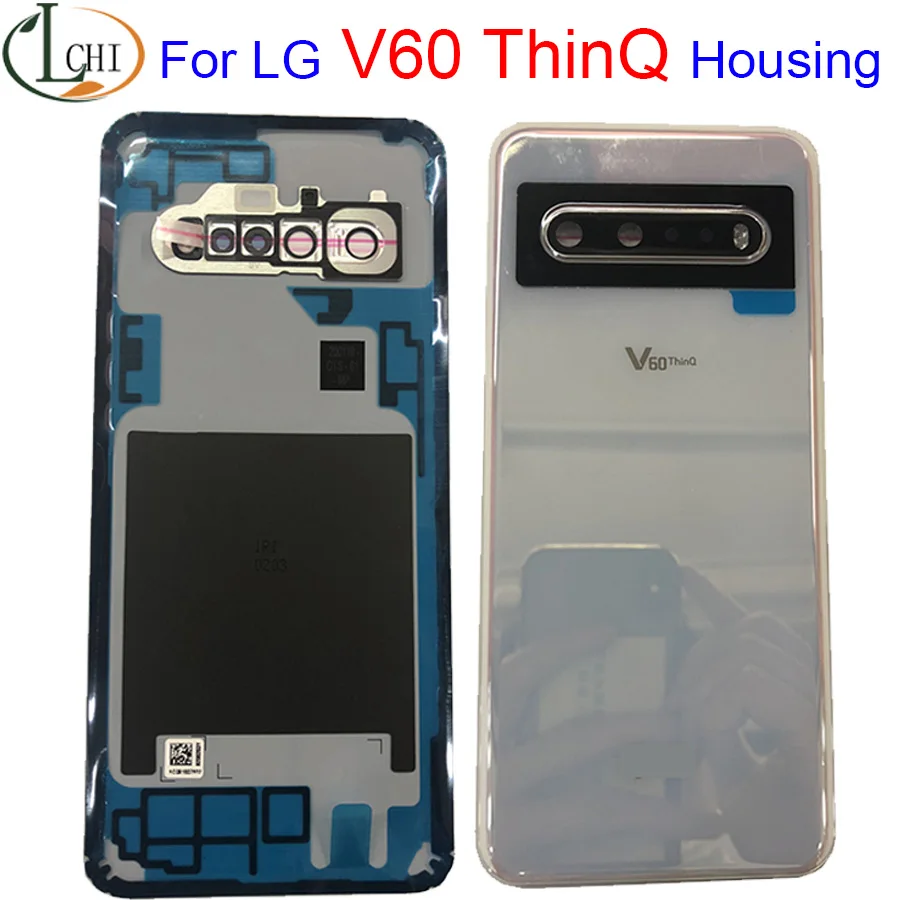Nuovo Originale Per Lg V60 Thinq Copribatteria Custodia Posteriore In Vetro Custodia Posteriore Custodia Posteriore Per Lg V60 Thinq Coperchio Batteri