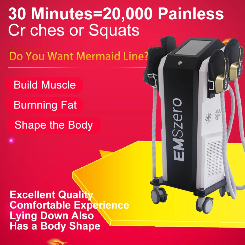 

Emszero Nova NEO Professional EMS ZERO PRO ULTRA RF Machine 2024 EM Body Sculpting Machie HIEMT Weight loss Muscle Stimulation