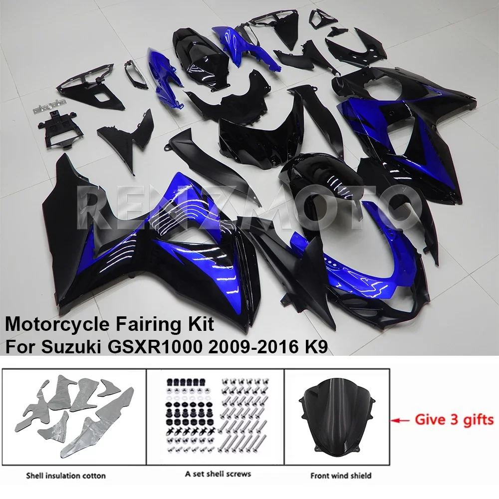 

Motorcycle Fairing Set Body Kit Plastic For Suzuki GSXR1000 GSX-R1000 2009-2016 K9 Accessories Injection Bodywork S1009-115a