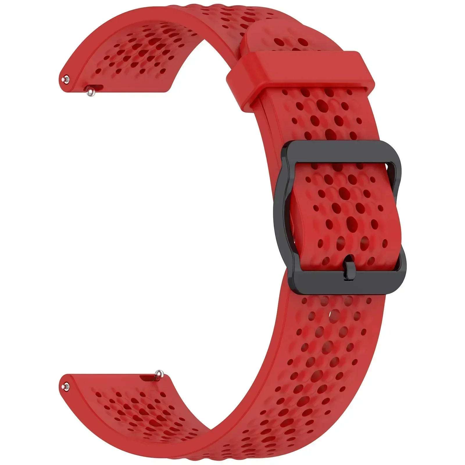Breathable Silicone Strap for Smartwatch - 22mm Sport Band Accessory