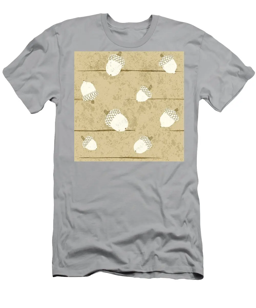 Ghiande Autunno Pattern Art By Jen Bell T-Shirt
