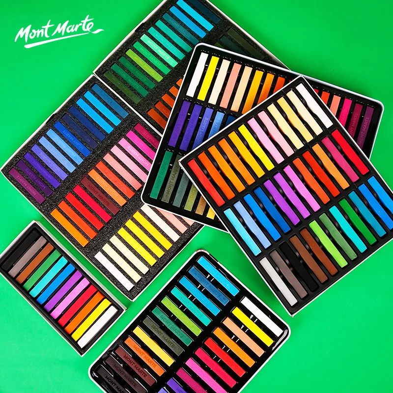 Painting Crayons Soft Pastel Art Supplies Chalk Color Crayon Brush Stationery for Students 12/24/36/48/72Colors/Set