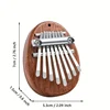 8 Sleutel Mini Houten Kalimba Hoge Kwaliteit Prachtige Vinger Duim Piano Marimba Muzikale Goede Accessoire Hanger Cadeau 6