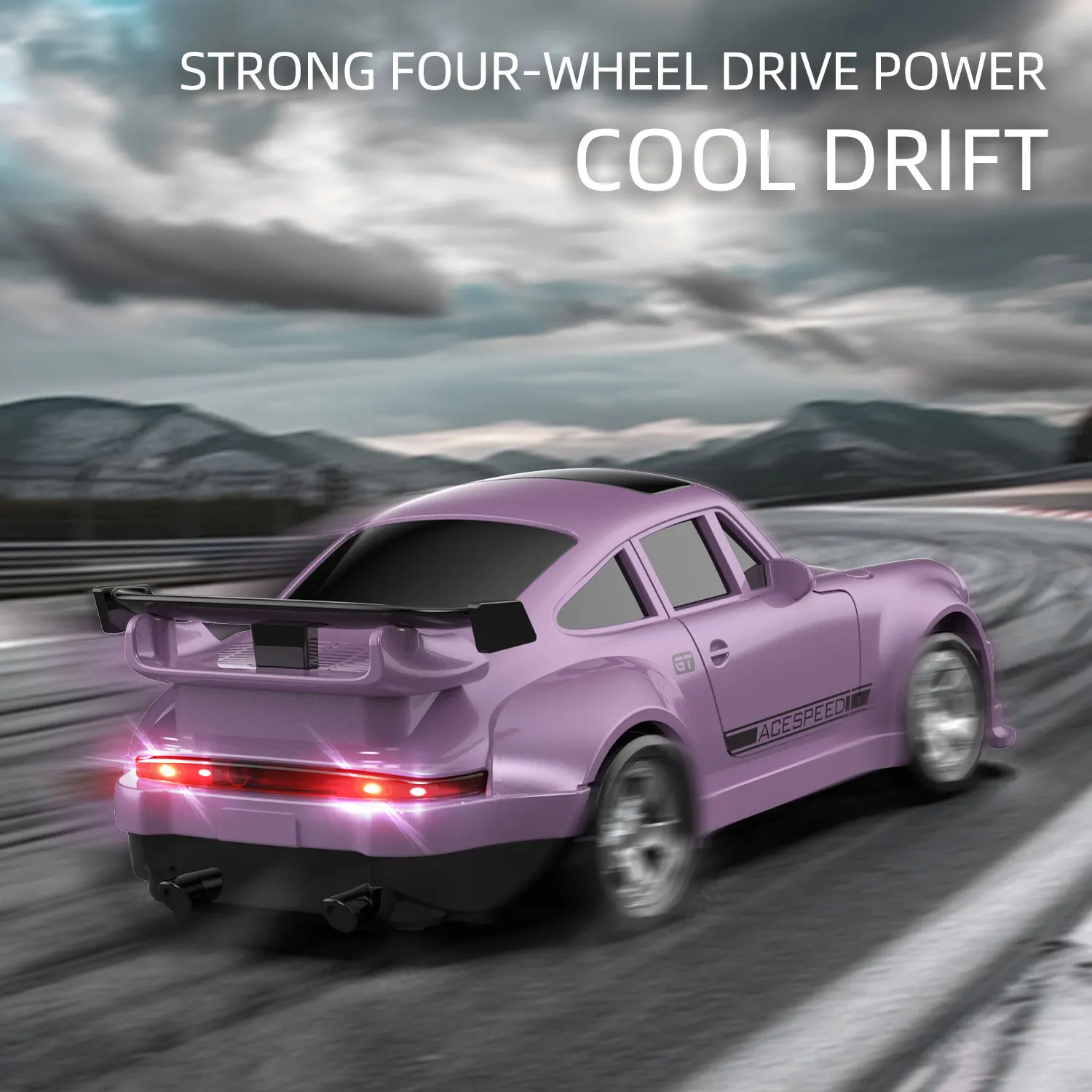FQD23 Desktop Drift Car Four-Wheel Drive Remote Control Racing Car Mini Rc Car Indoor Leisure Toys 4