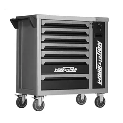 Advanced Durable American Professional Workshop Garage Toolbox with Tool Trolley Tool Cabinet Toolbox