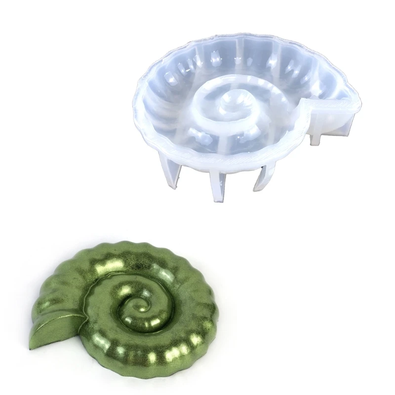 

Прочная силиконовая форма для уникальных подвесок, изготовление потрясающих морских улиток, ювелирных изделий, форма из смолы