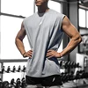 NEW Summer Fitness Sports Tank Top Men Breathable Loose Mesh Training Sleeveless T-shirt Quick Drying Vest Male Fitness Clothing 5