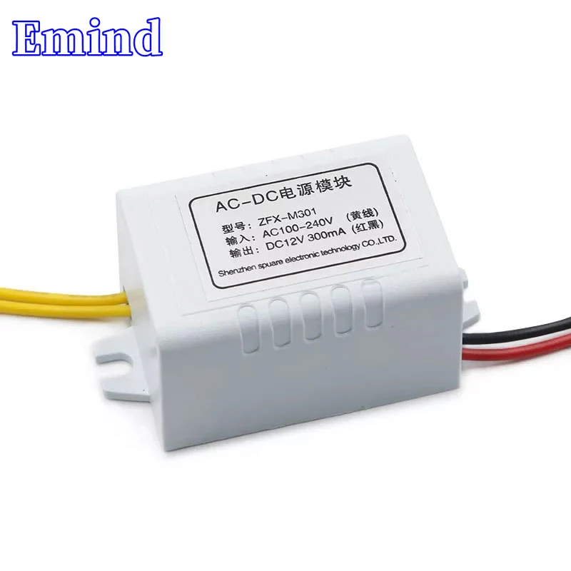 

AC-DC Power Module M301 12V Power Adapter 12V100MA Switching Power Module 12V1W Power Board
