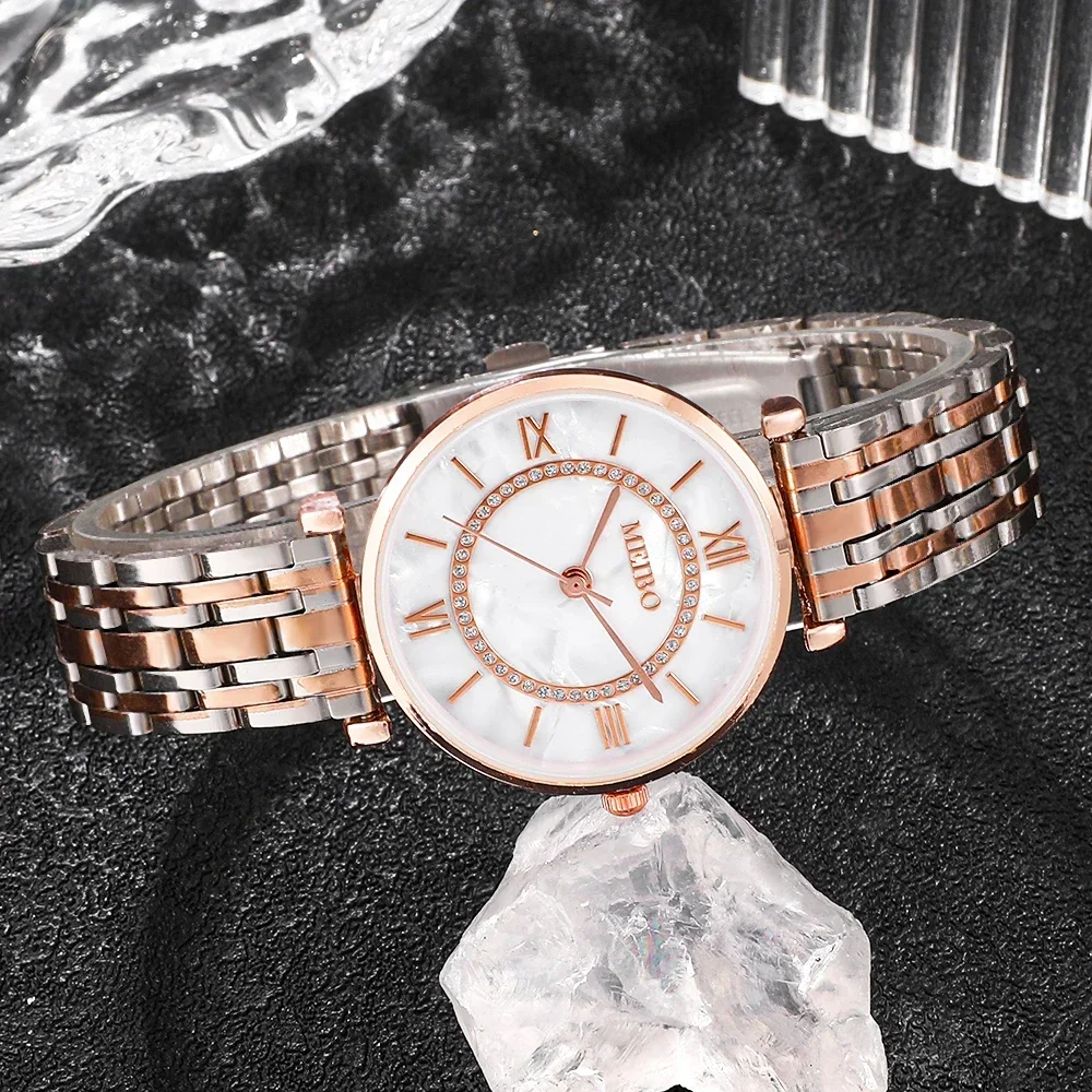 Womens Luxury Crystal Women Bracelet Watches Top Brand Fashion Diamond Ladies Quartz Watch Steel Female Wristwatch women watches
