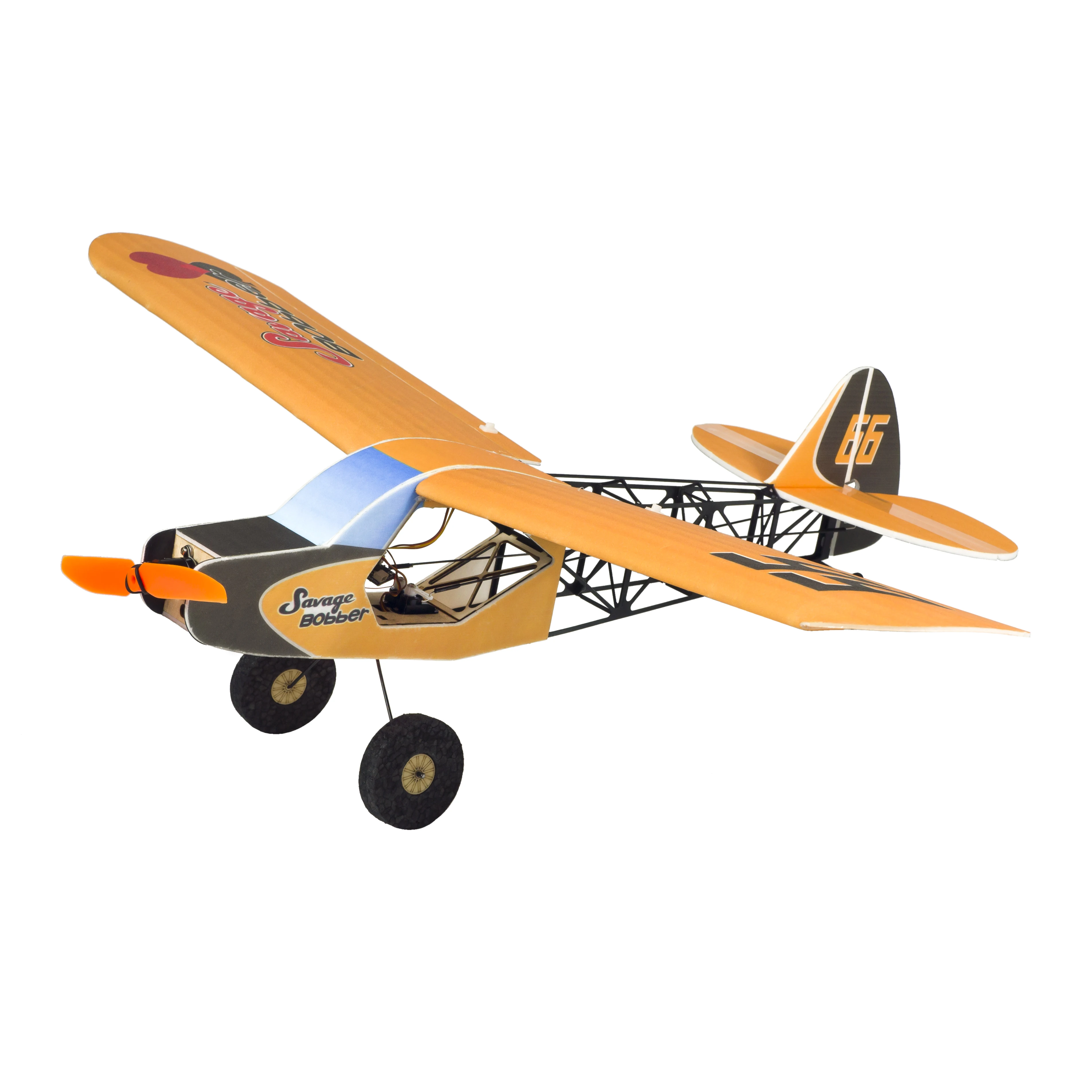 Savage Bobber 600mm RC Uçak - Uçmaya Hazır, 2 Renk