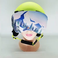 Lightweight Dust-Proof Ski Helmet Visor Cover Ears Dust-Proof Animal Snow Ski Helmet Visor Cover Ears 1