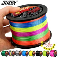 JOSBY 300M 500M 1000M X8 PE Braided Fishing Line Super Strong Japanese Multifilament 20LB-80LB Carp Wire Durable Sea Line pesca 1