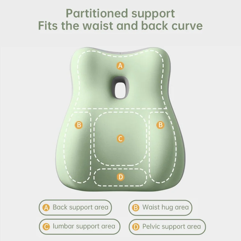 Couple Assisted Pregnancy Butt Cushion Memory Cotton Pillow For Sitting And Laying Down Comfortably Support Back Cushion 4
