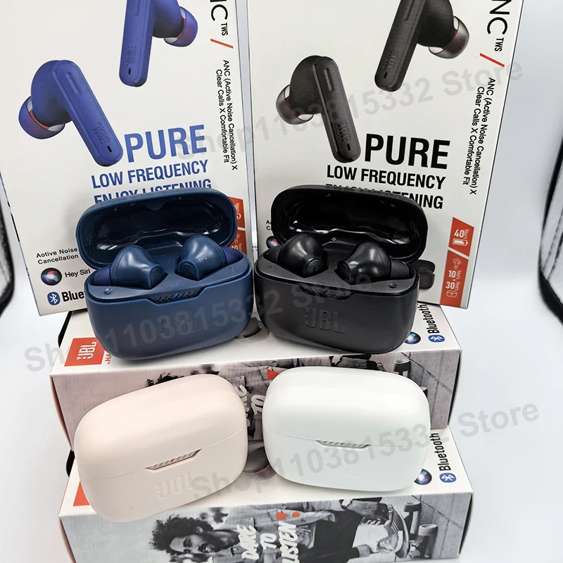 รูปสินค้า หูฟังไร้สาย JBL TWS เสียงสเตอริโอคมชัด สำหรับเกมเมอร์