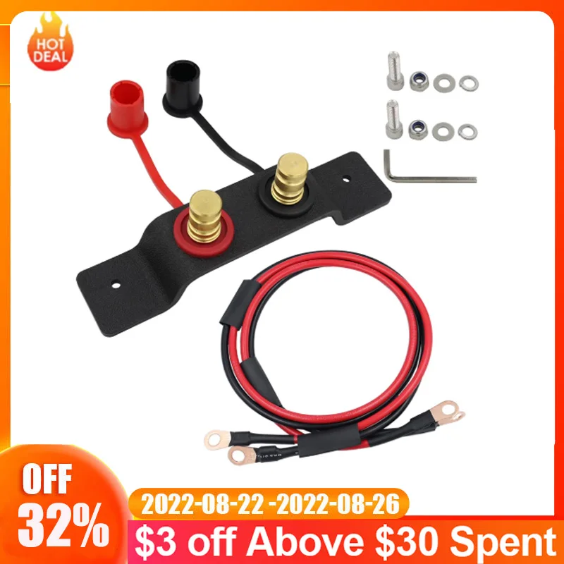 Relocation Battery Jump Post for Can Am Maverick X3 UTV Car Battery