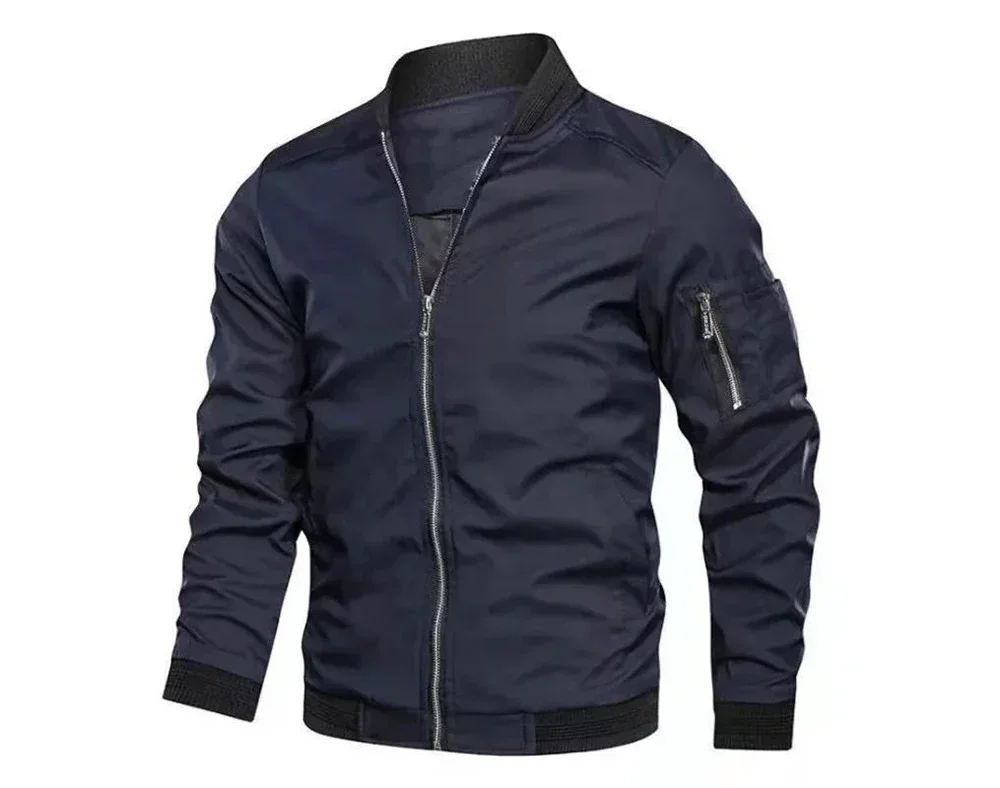FEELMUST Bomber Jacket Back View