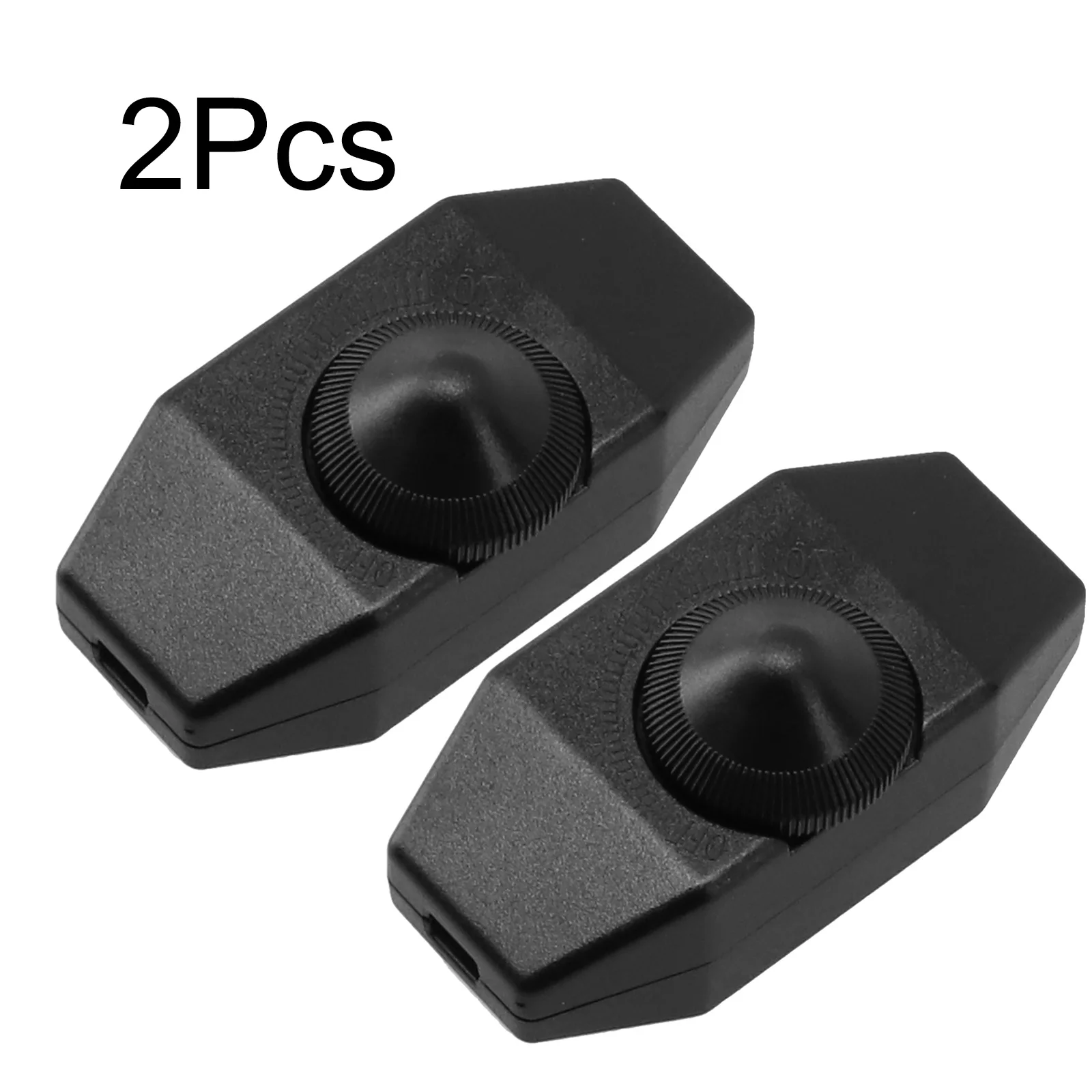 2PCS-LED-Switch-Dimmer-1A-220V-Built-in-Rotary-ON-OFF-Knob-Control ...