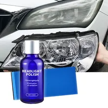 

10ML Car Headlight Repair Coating Solution Repair Kit Oxidation Rearview Coating Anti-scratch Liquid Headlight Cleaner Car Care