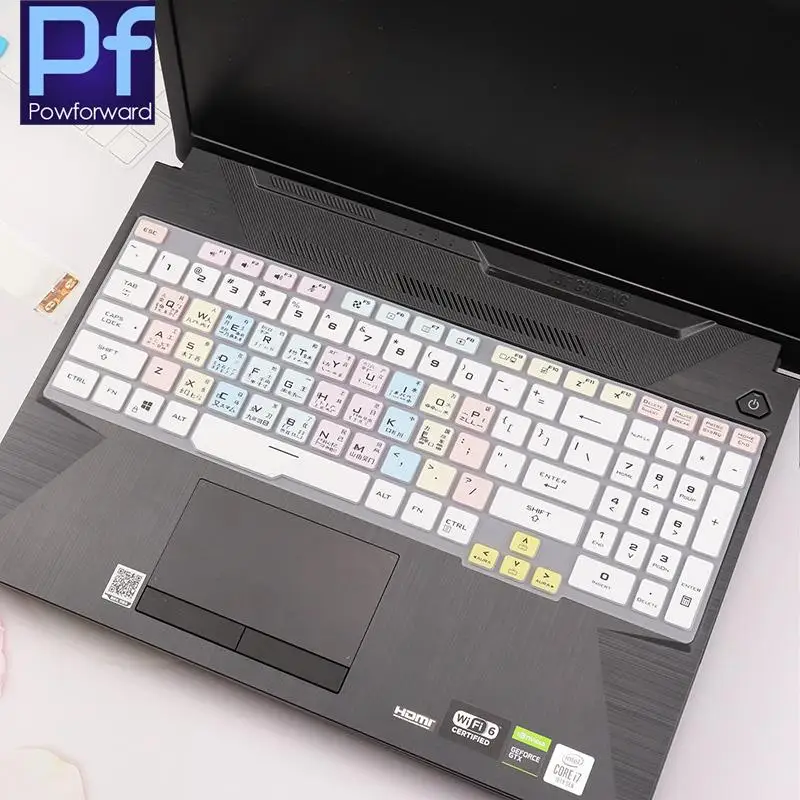 Russian laptop Keyboard Cover for ASUS TUF Gaming A15 TUF506 IV IU FA506 FA506IH FA506II TUF Gaming A17 TUF706 TUF706IU TUF706IH