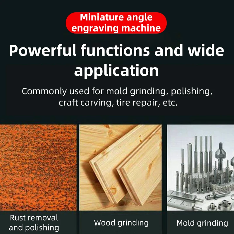 90° Electric Elbow Grinding Machine Jewelry Dental Wood Grinder Grinding Machine Die Polisher Ceramic Tile Cleaning Tools 4