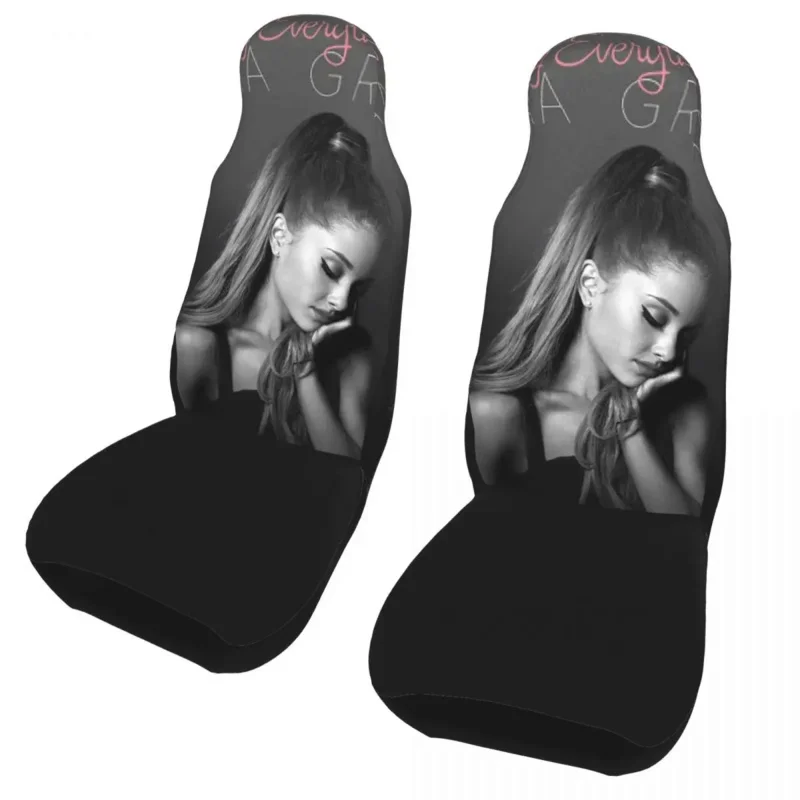 

Ariana Grande Singer Universal Cover Off-Road Travel Seat Covers Polyester Car Accessories