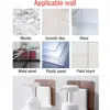 1PC Bathroom Shampoo Holder Shower Gel Hook Wall Mounted Hook Storage Self Adhesive Soap Bottle Hanging Hook Holder 4