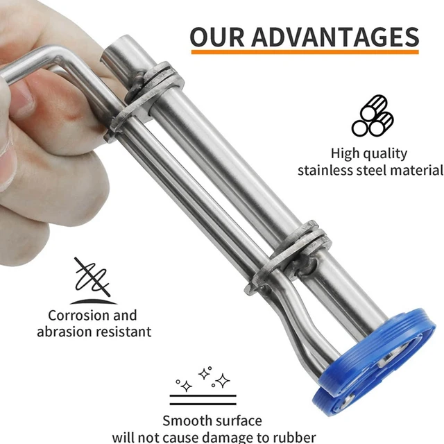 Kit Utensili Per Guarnizioni Idrauliche U-Cup Lodokdre - Set Da 3 Pezzi Con Diverse Dimensioni | Per Installazione Facile