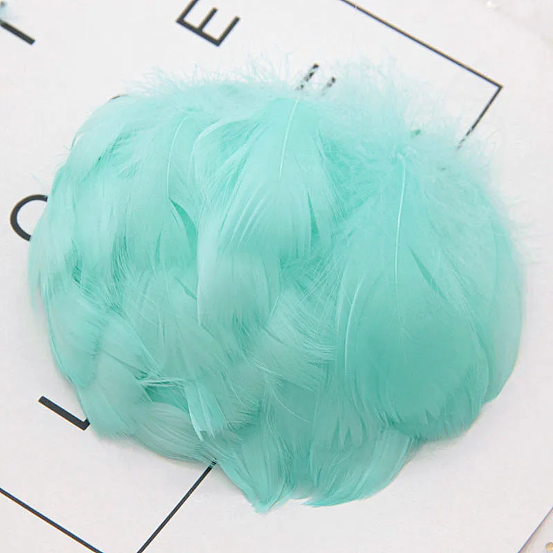 Natural Goose Feathers 4-7cm 1-2 Inch 100Pcs For Decoration Craft goose feathers,craft feathers,natural feathers