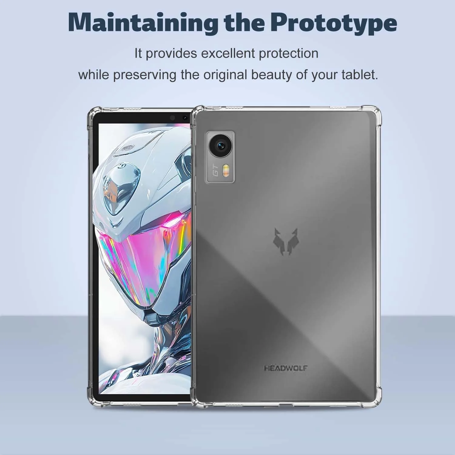 Clear TPU Back Cover with Shockproof Airbags