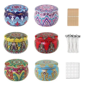Candle Tin Jar Set 1