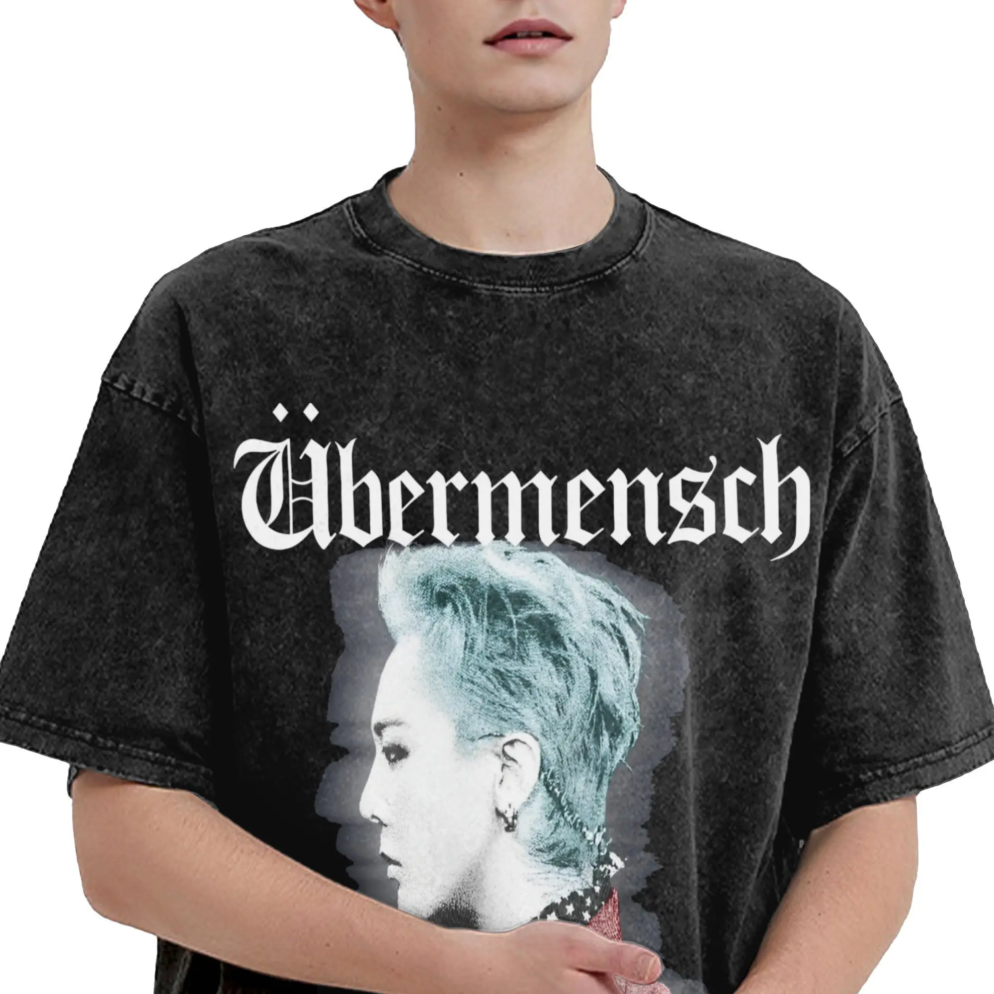 GD Ubermensch Kwon Jiyong Kpop غسلها تي شيرت الشار...