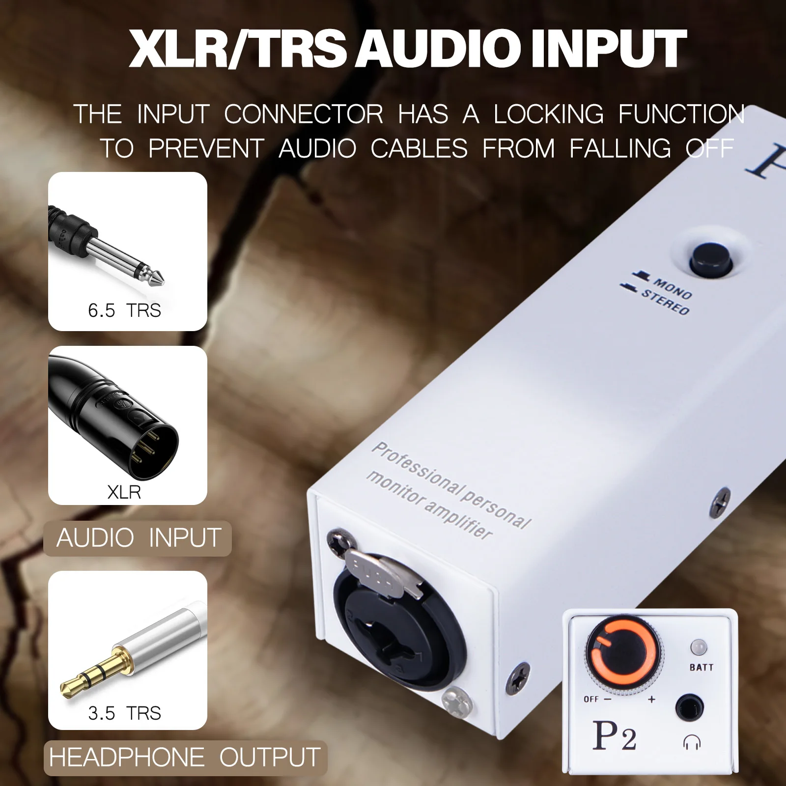 P2 Headphone Amplificador, Amplificador