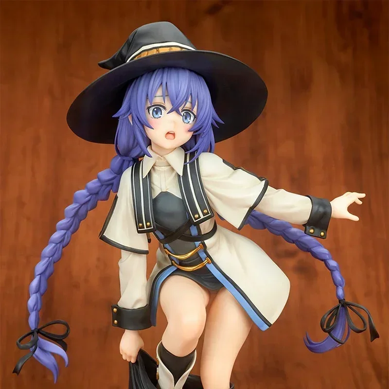Figura Roxy Migurdia Anime Mushoku Tensei 20 Cm - Statua In PVC Fatta A Mano Con Gonna Blu, Collezione Da Tavolo